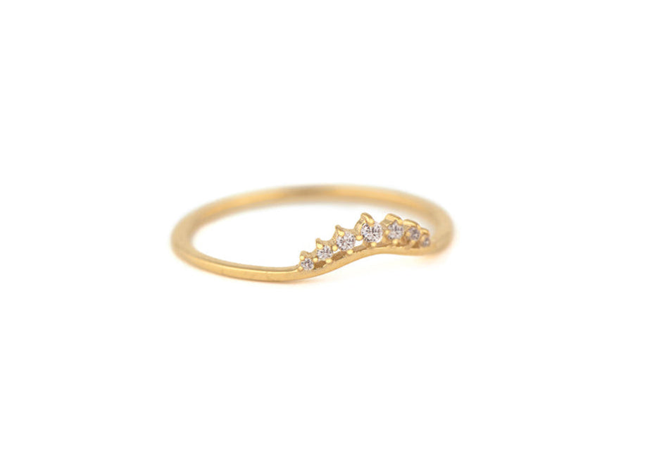 CELINE DAOUST | Little Crown diamonds ring