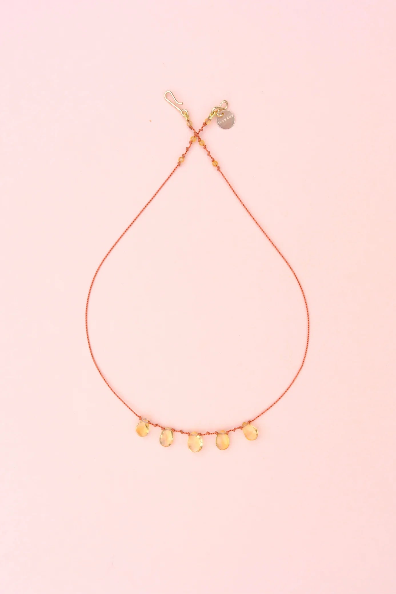 IVARENE | 5 gouttes NECKLACE with Citrine