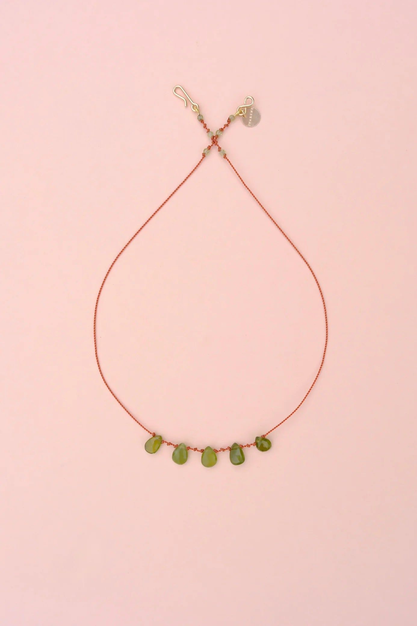 IVARENE | 5 gouttes Necklace with Vesuvianite