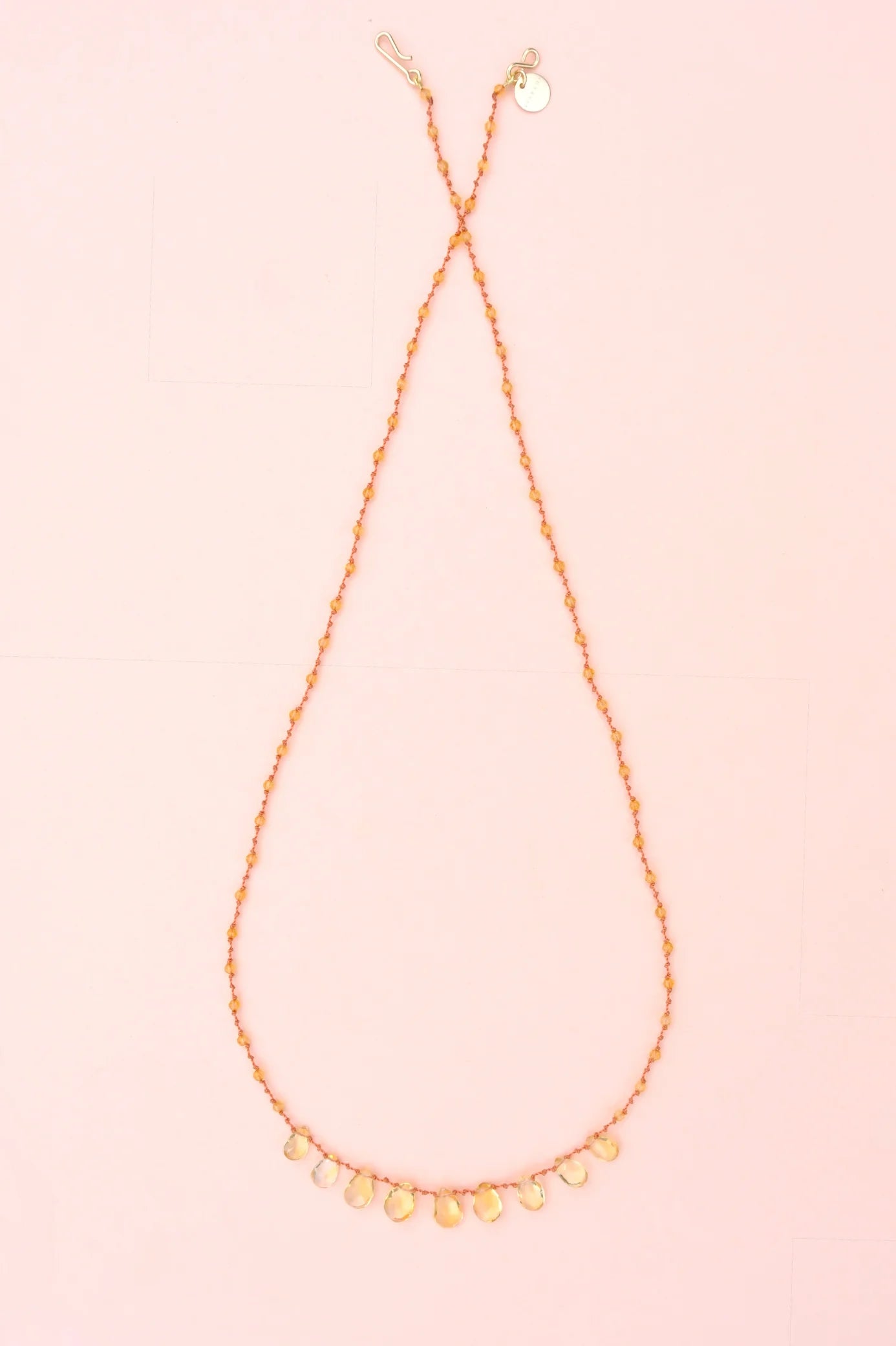 IVARENE | 9 gouttes Necklace with Citrine