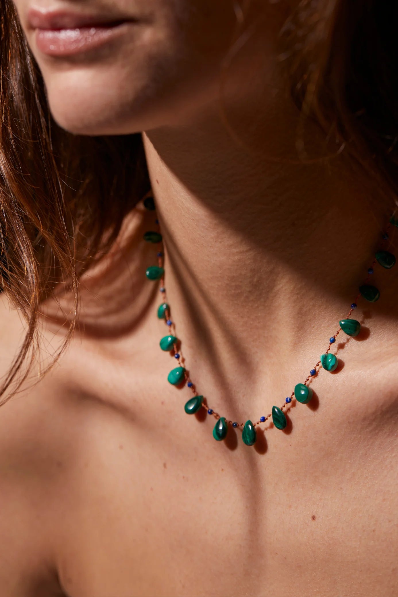 IVARENE | BONVIEW NECKLACE WITH MALACHITE