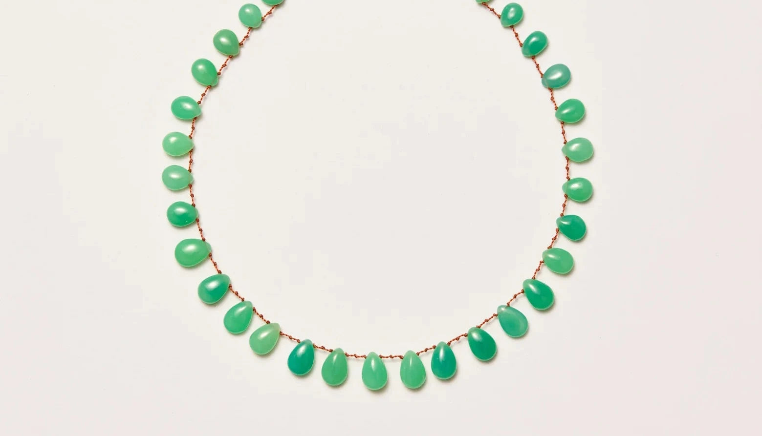 IVARENE |Evergreen Necklace with Chrysoprase
