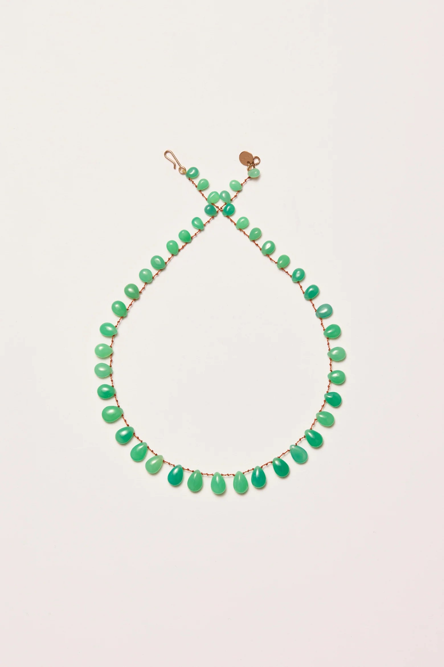 IVARENE |Evergreen Necklace with Chrysoprase