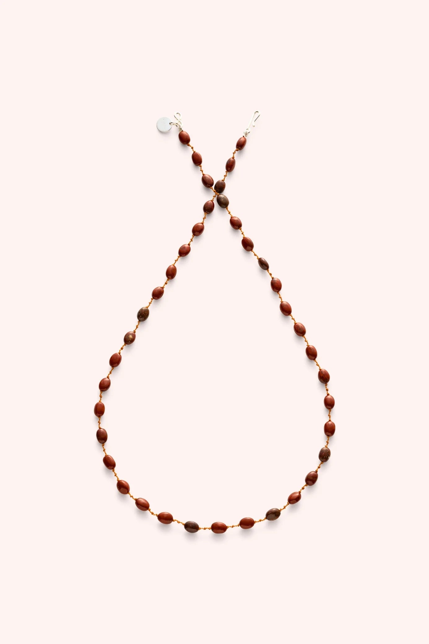 IVARENE | Valley necklace with Jaspe rouge