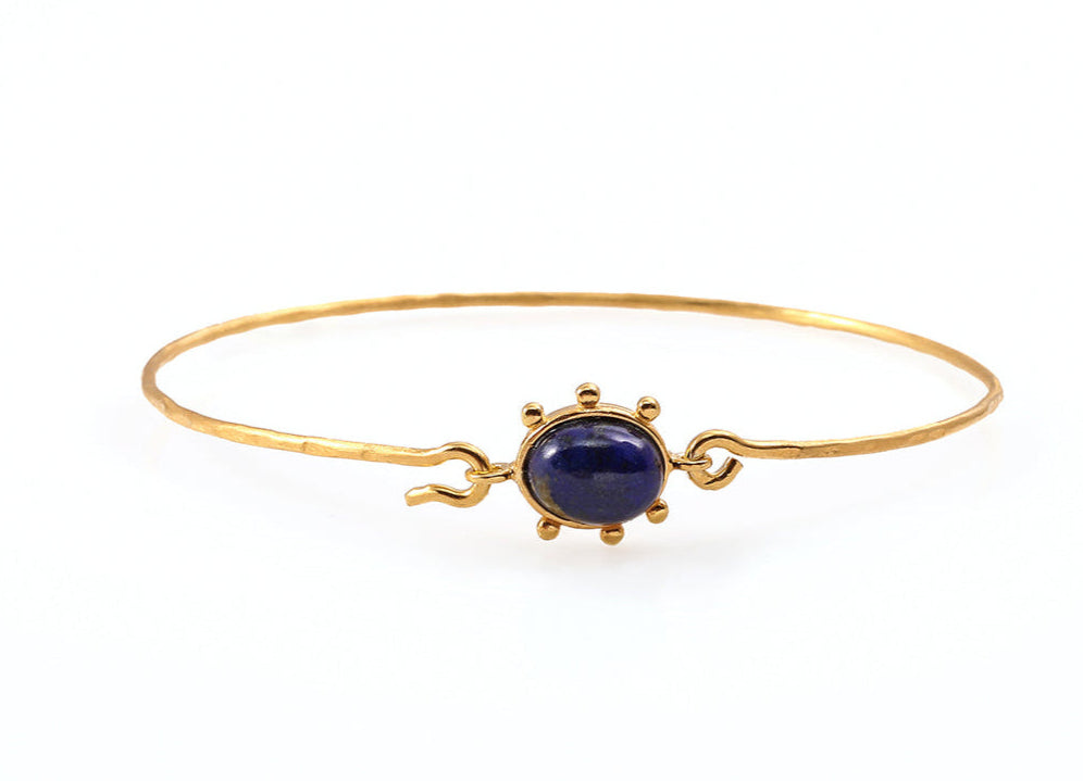 DANAI GIANNELLI | Lapis bracelet deep blue