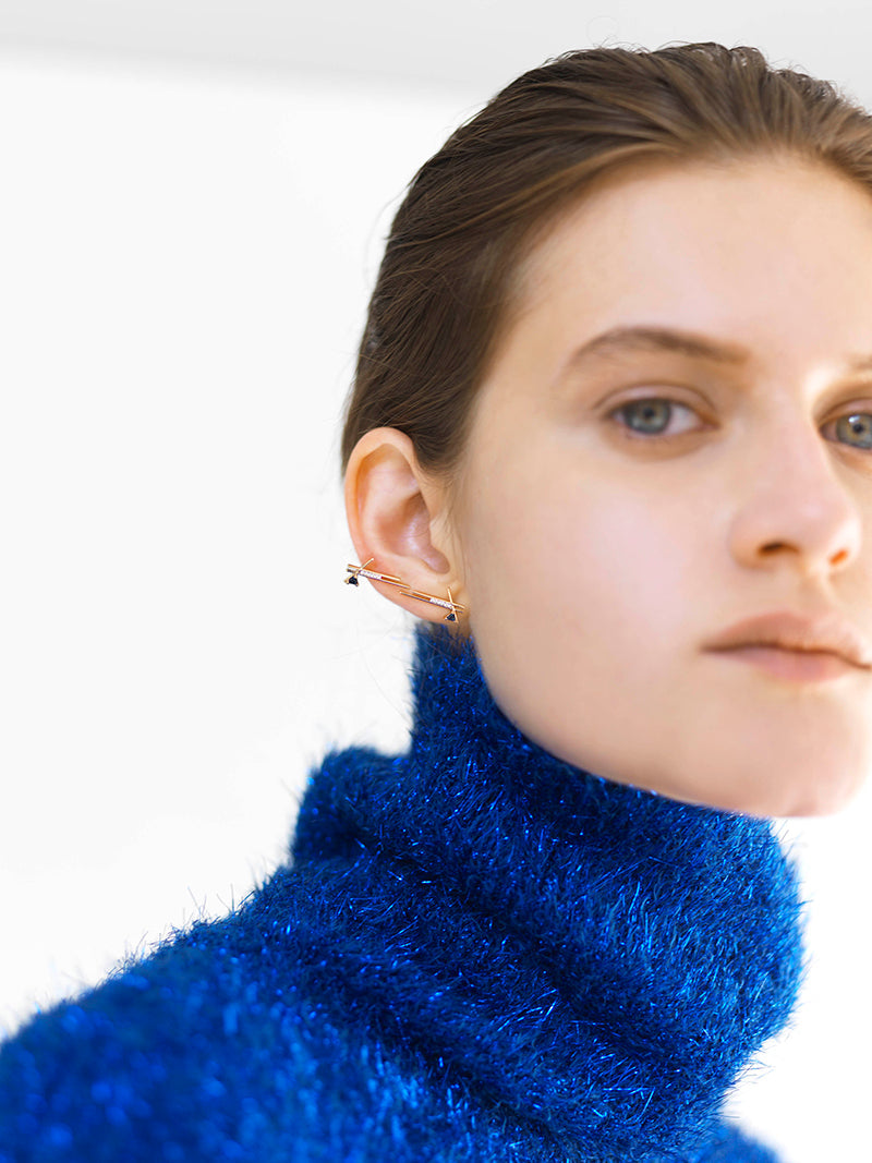 IOANNA SOUFLIA | Blueprints earrings