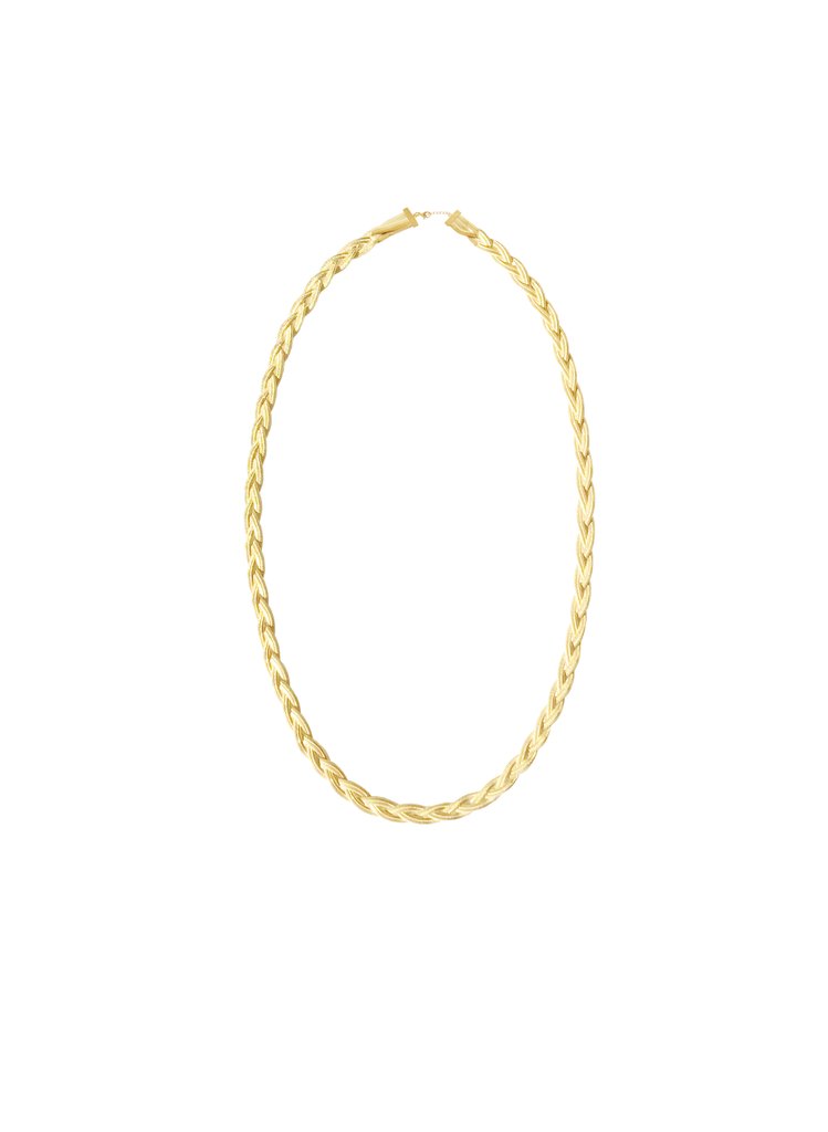 MAGGOOSH | Liquid Braid Necklace slim