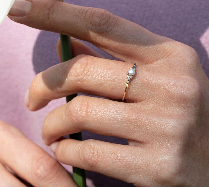 5 OCTOBRE | Bonie perle ring