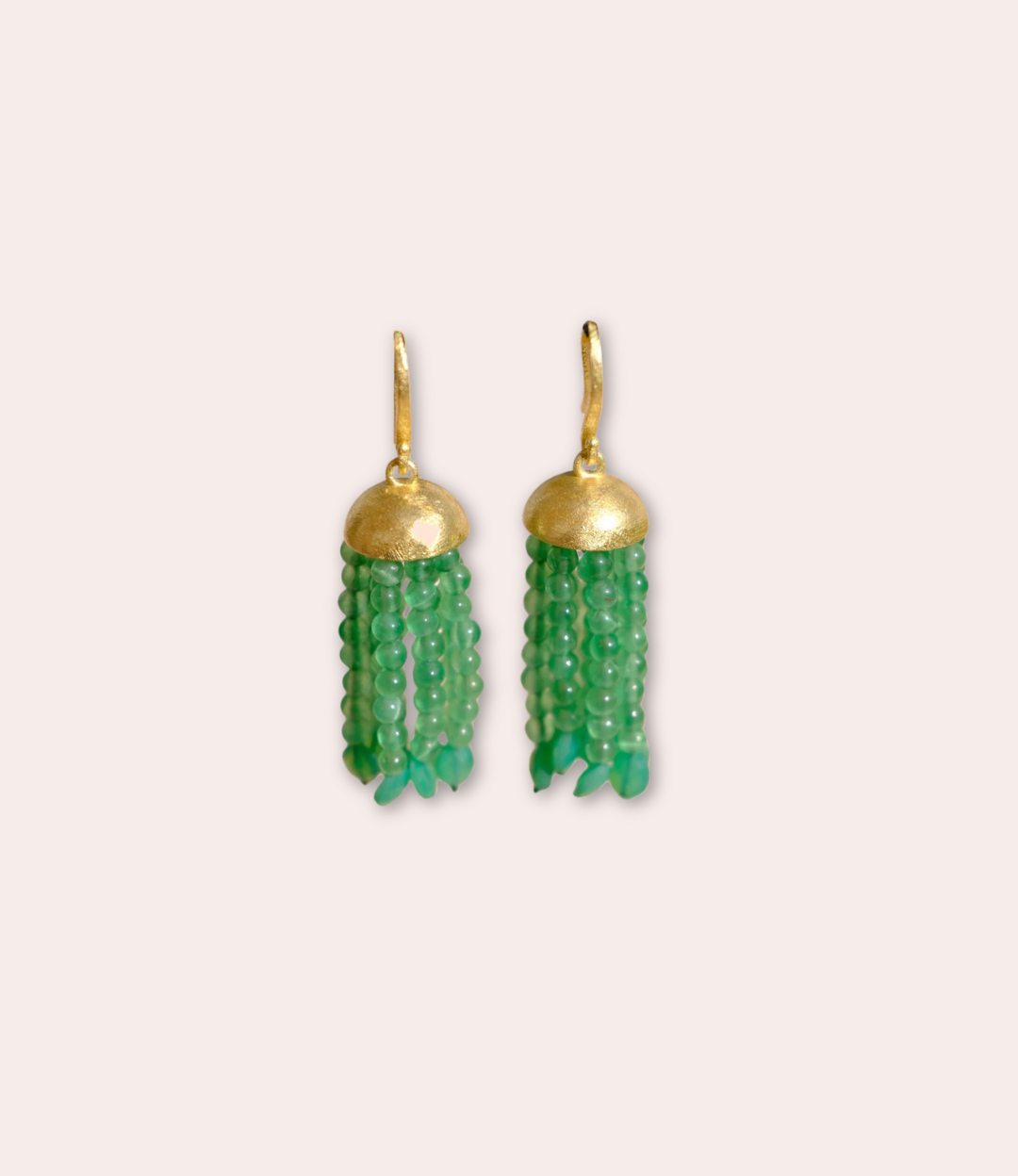 IVARENE | 'Swing' Chrysoprase Earrings