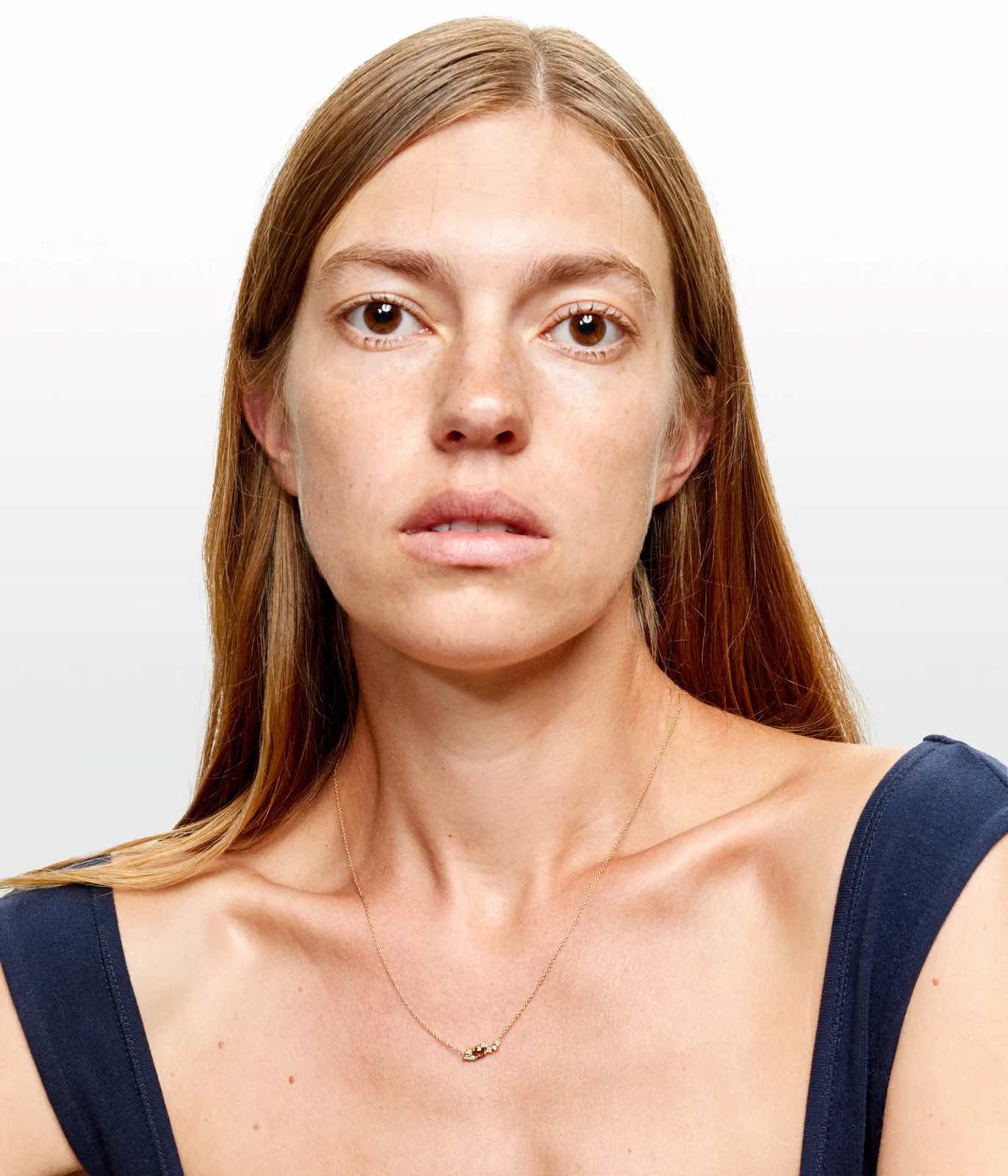 WE BY WHITEBIRD | Aurore brown necklace