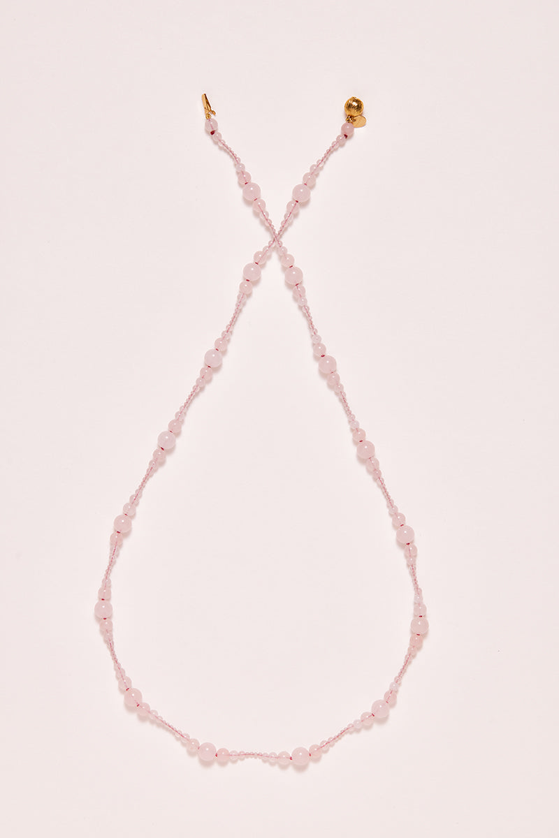 IVARENE | Wilton Necklace Pink Quartz