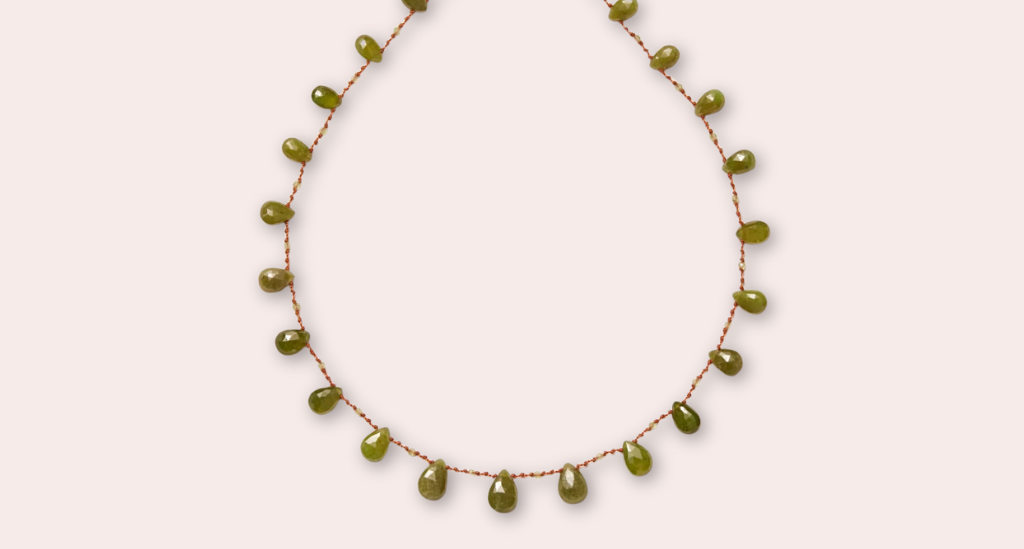 IVARENE | LINWOOD NECKLACE WITH VESUVIANITE