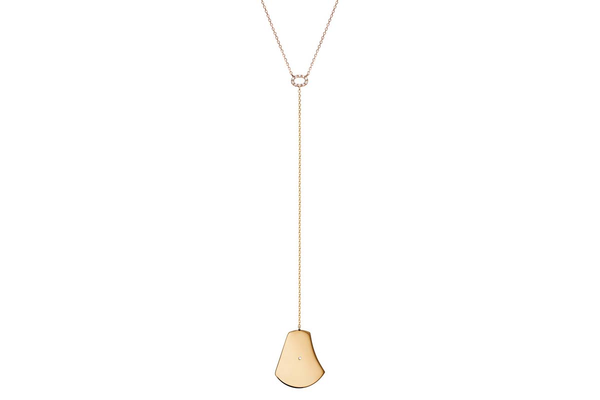 LITO | Bell shaped diamond necklace