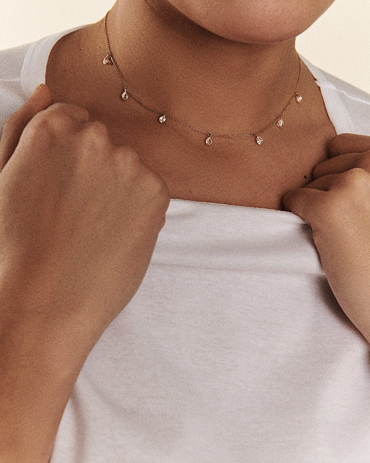 PASCALE MONVOISIN | Palerme Necklace White Sapphire