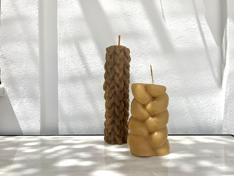 CAMILLE ROMAGNANI | Medium Braid Beeswax Candle