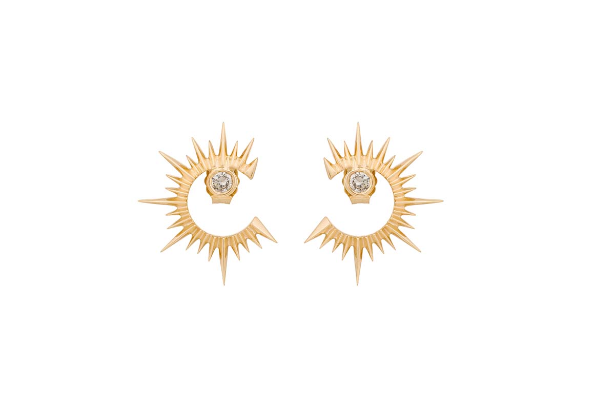 CELINE DAOUST | Sun & Moon earrings