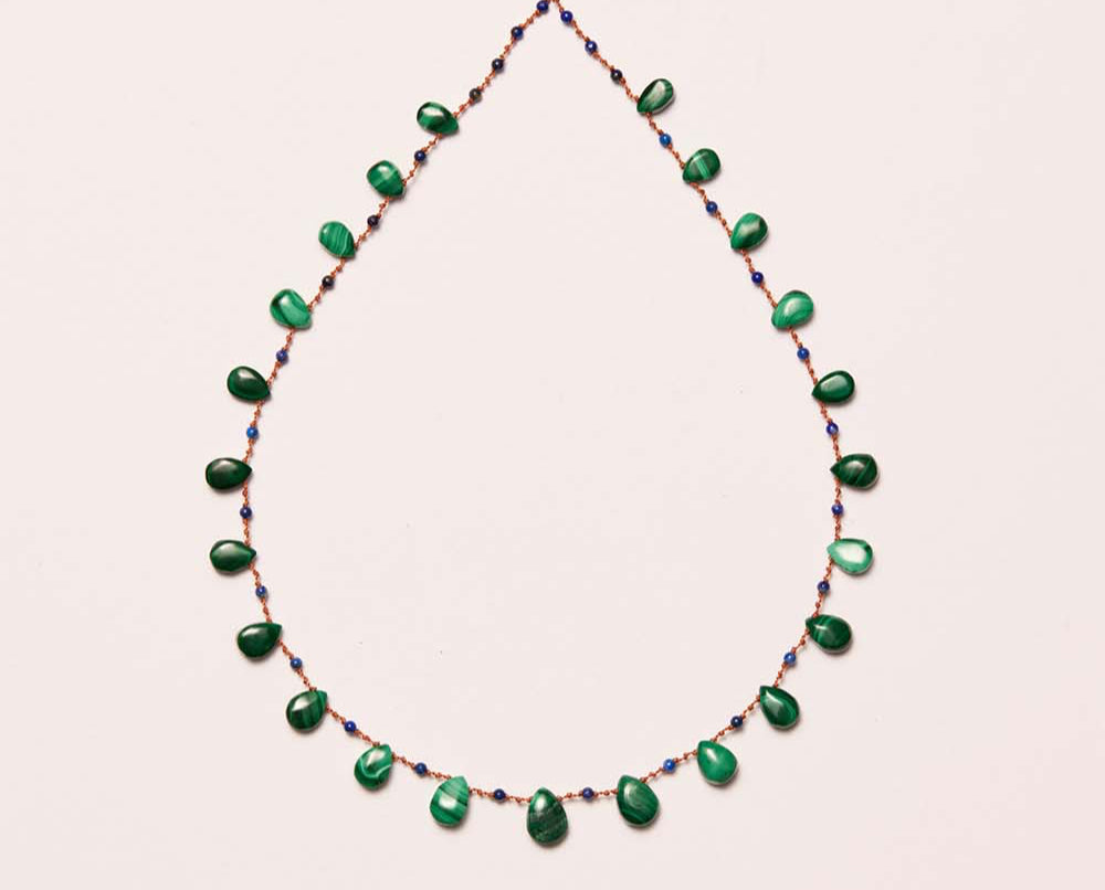 IVARENE | Bonview necklace with malachite