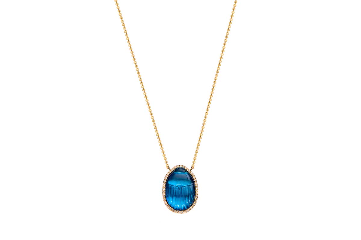 LITO | Big Luna diamond necklace