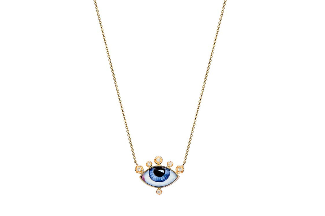 LITO | Russe Petit Bleu diamond necklace