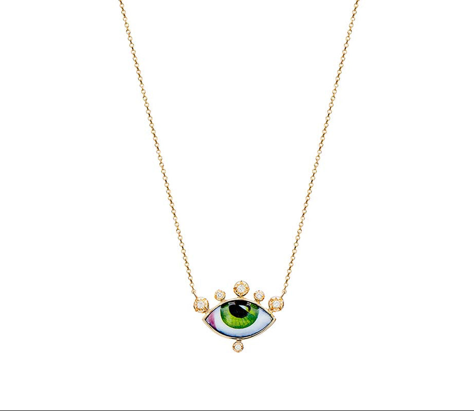 LITO | Russe Petit Vert diamond necklace