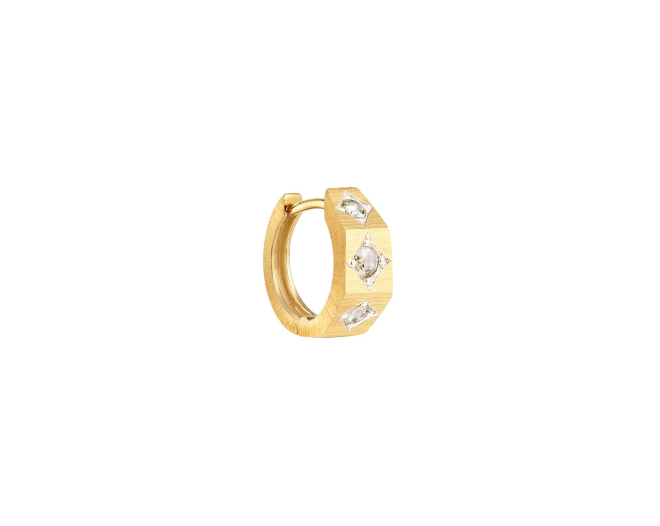 MARIE LICHTENBERG | Ecrou Coco Earrings Diamonds