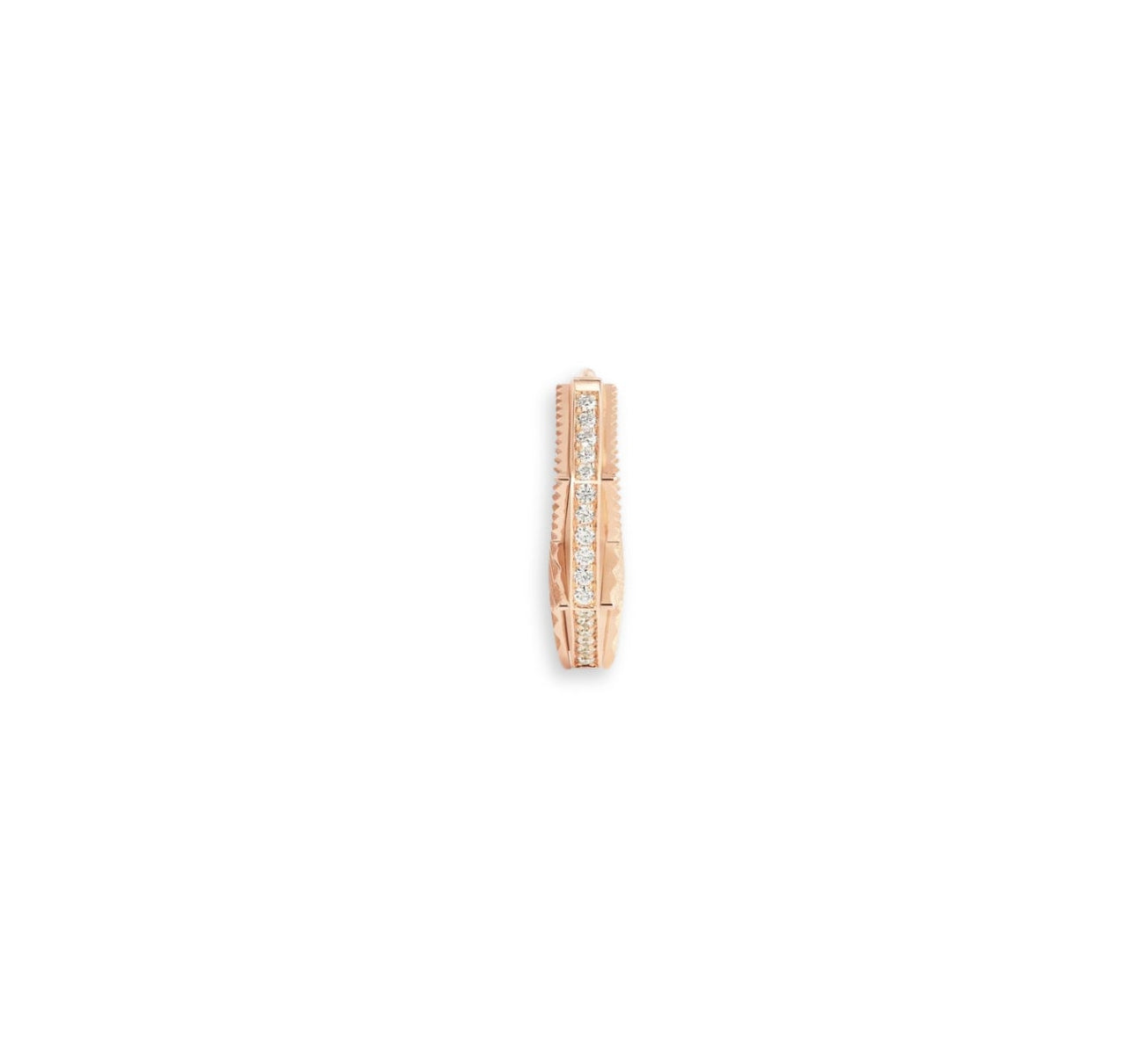 MARIE LICHTENBERG | Diamond Rose Gold NYC Earrings