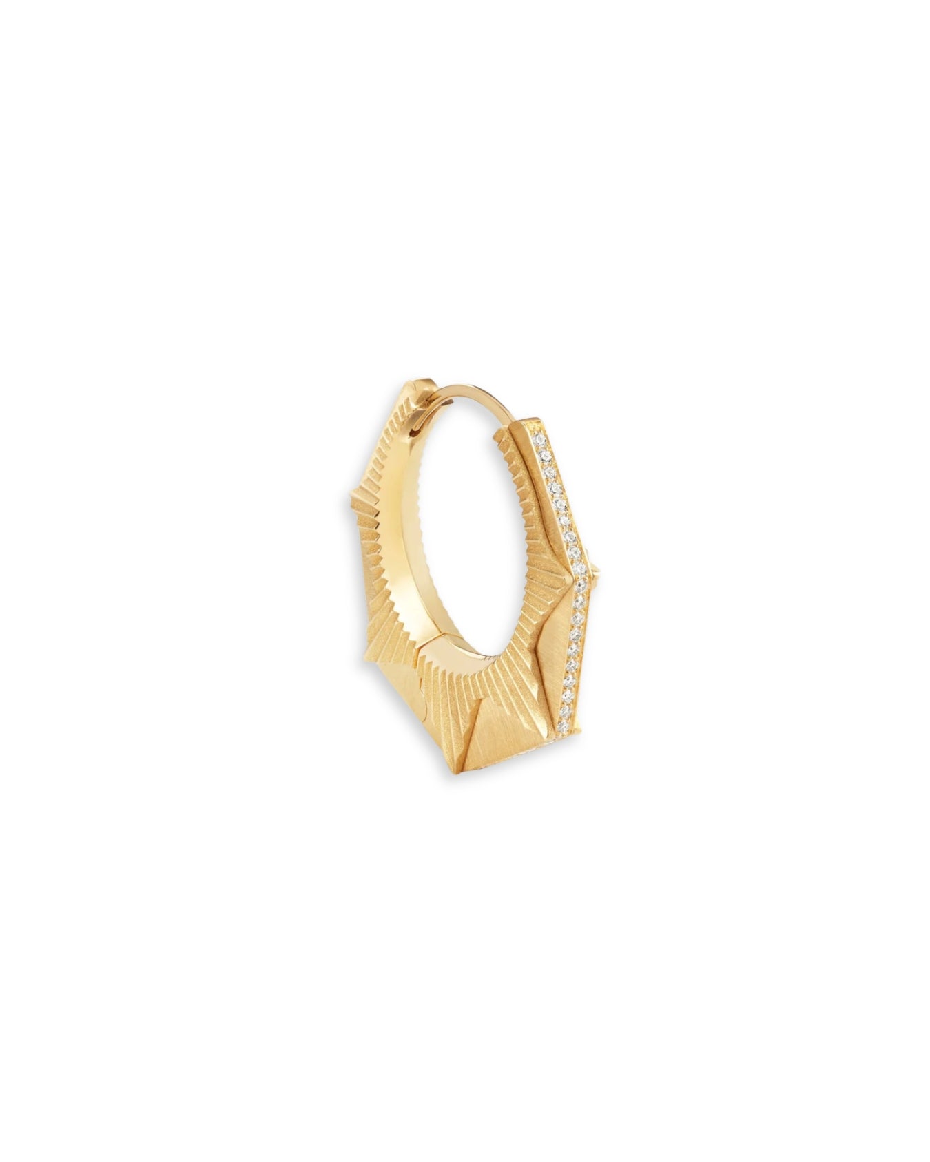 MARIE LICHTENBERG | Diamond Yellow Gold NYC Earrings