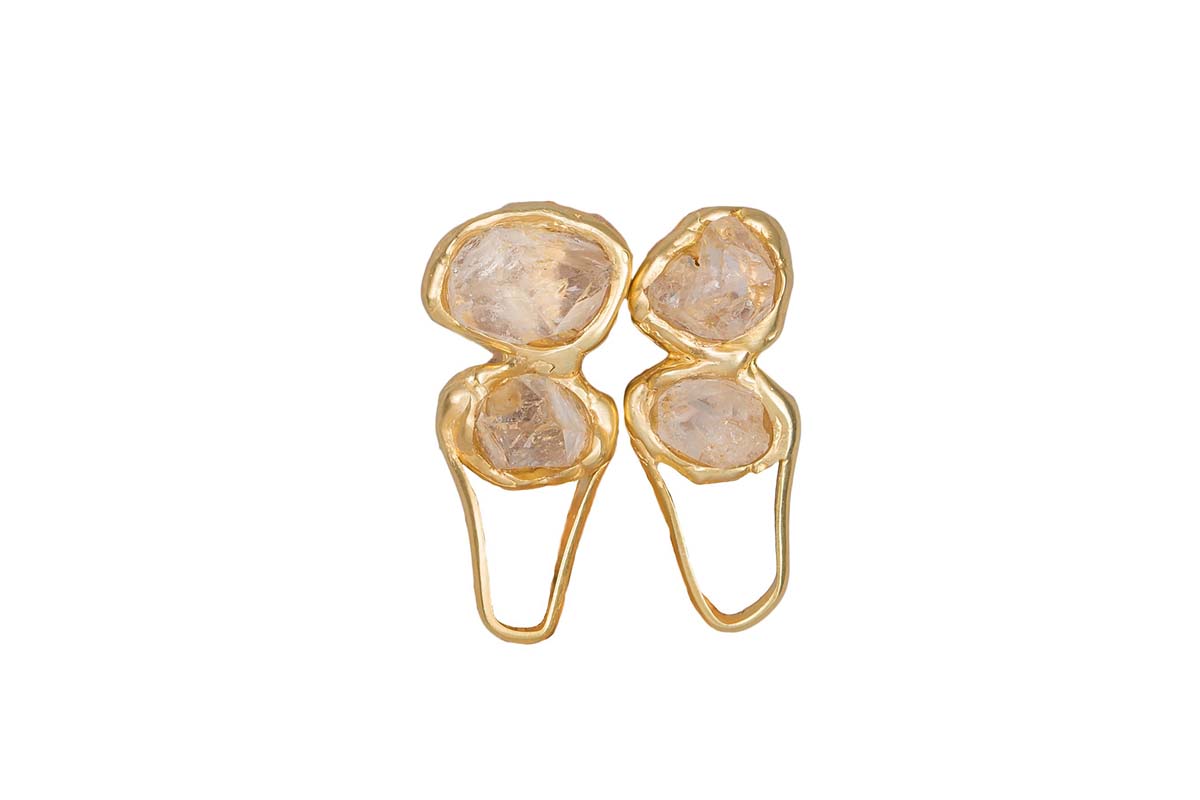 NESO | Gold silence earrings