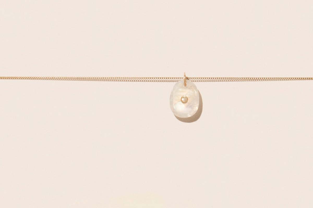 PASCALE MONVOISIN | Necklace Orso Moonstone Long