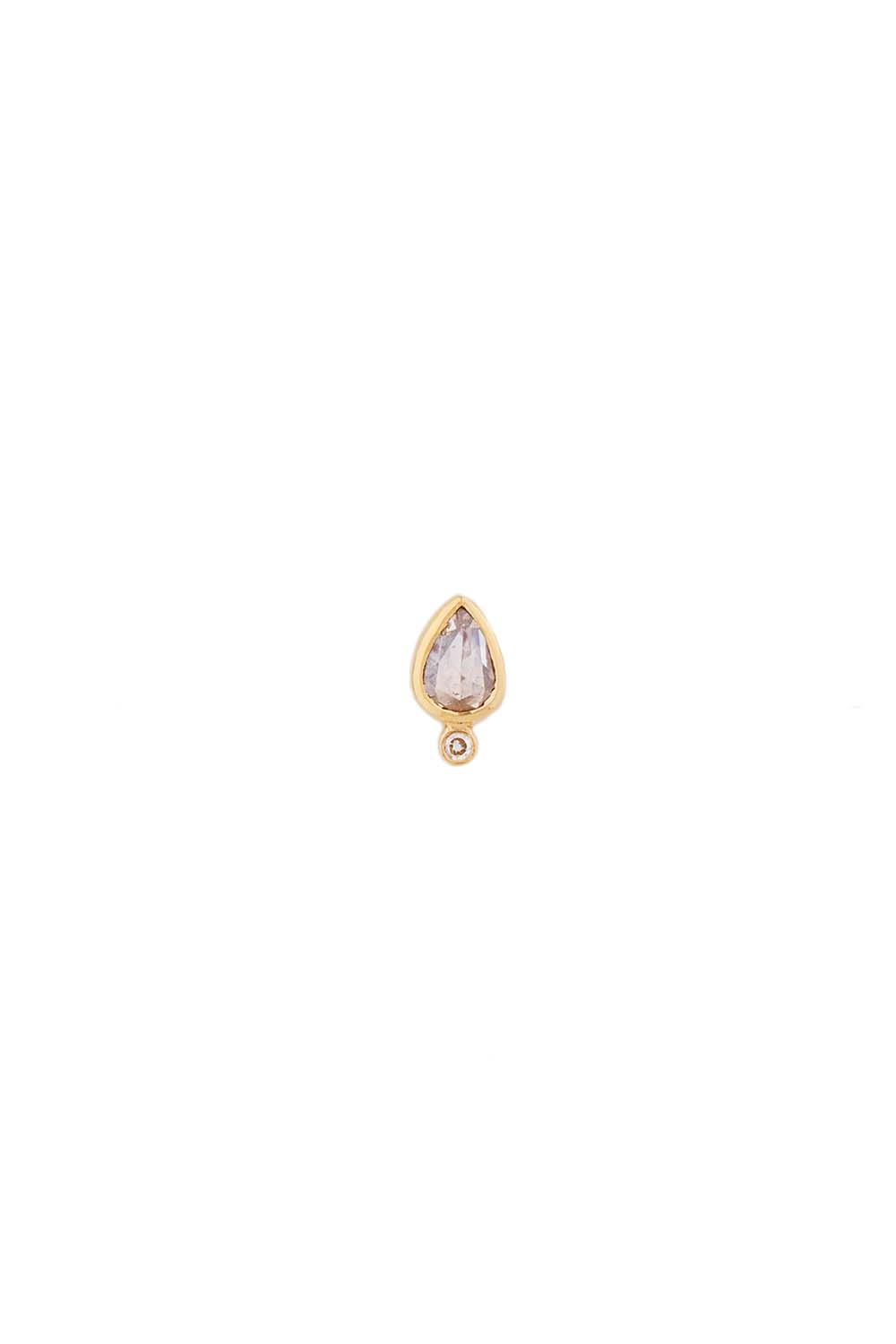 CELINE DAOUST| Irregular Rosecut Diamond earrings