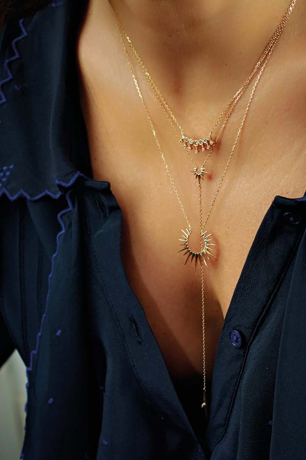 CELINE DAOUST | Sun necklace