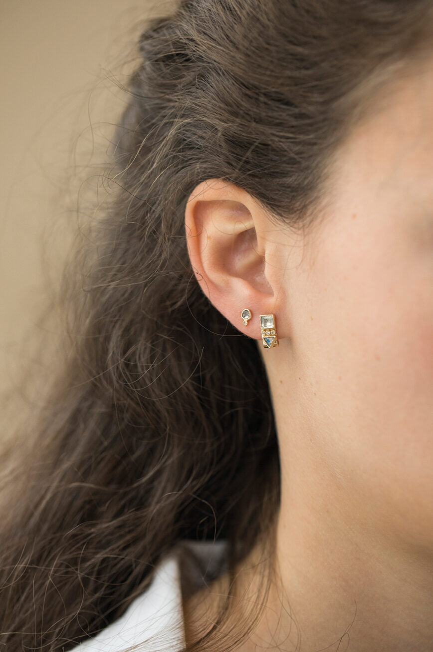 CELINE DAOUST | Totem hoop earrings