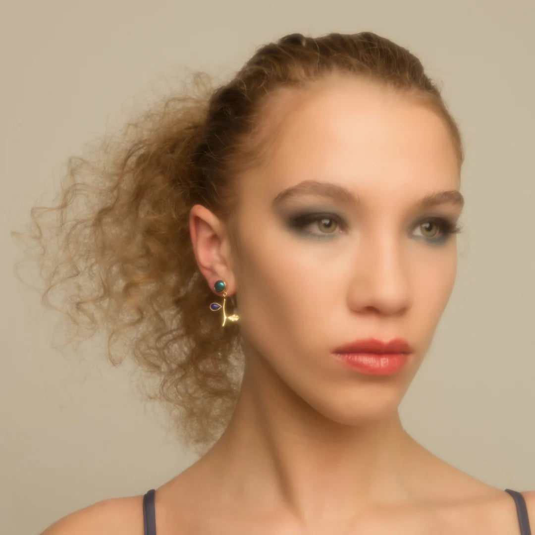 GRAINNE MORTON | FLOWER DROP EARRINGS