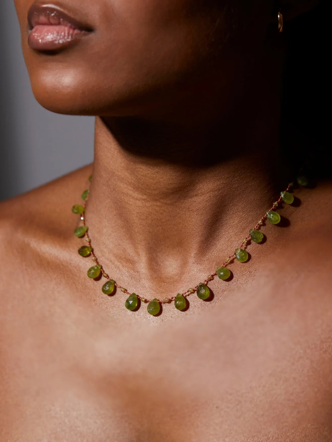 IVARENE | LINWOOD NECKLACE WITH VESUVIANITE