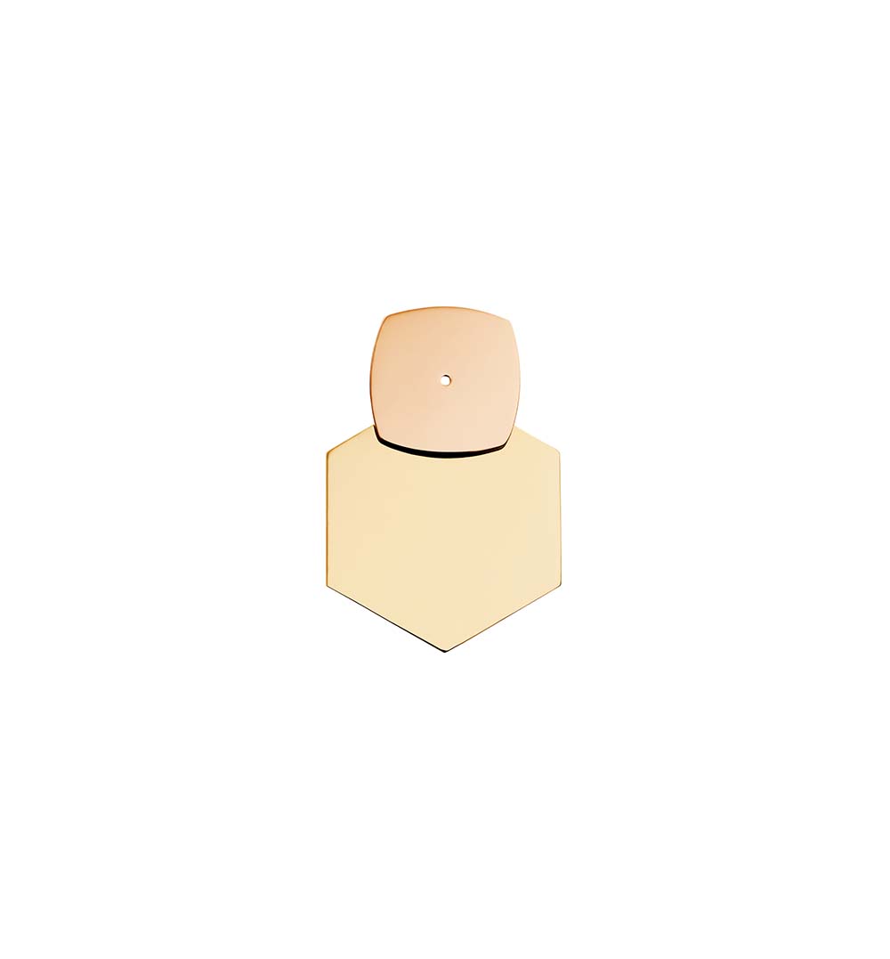 LITO | Hexagon and Square earring