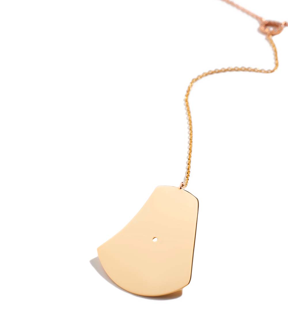 LITO | Bell shaped diamond necklace