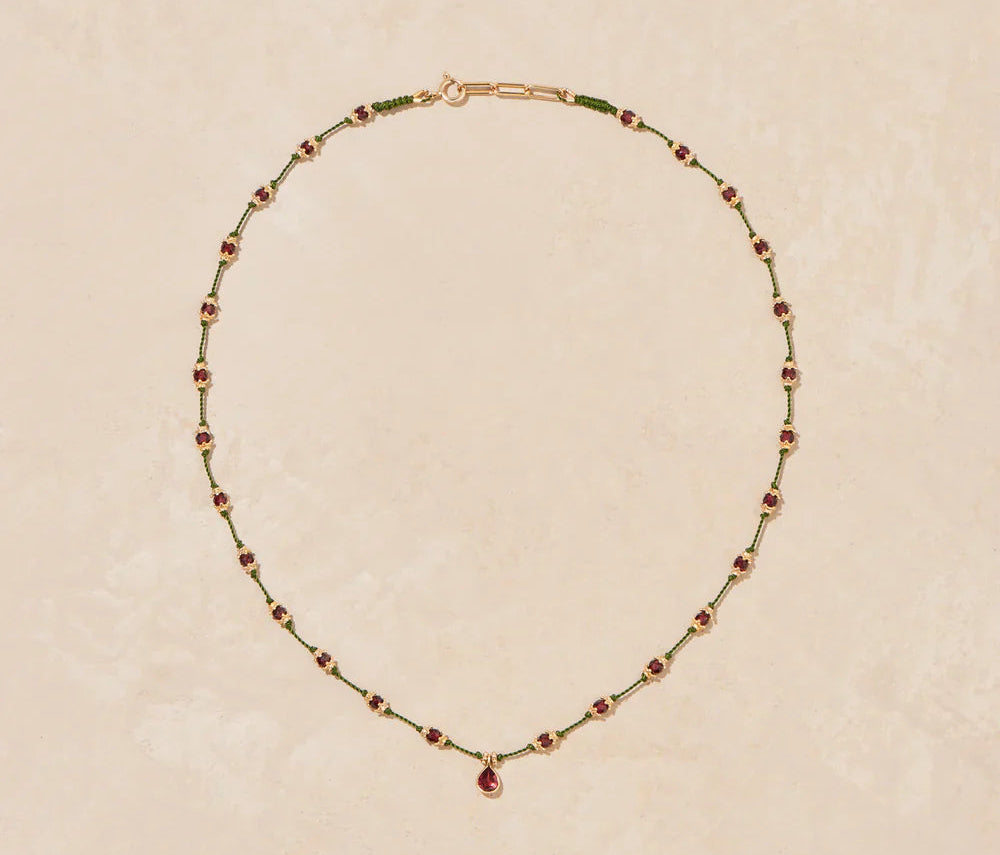 TITYARAVY | Peony talisman necklace