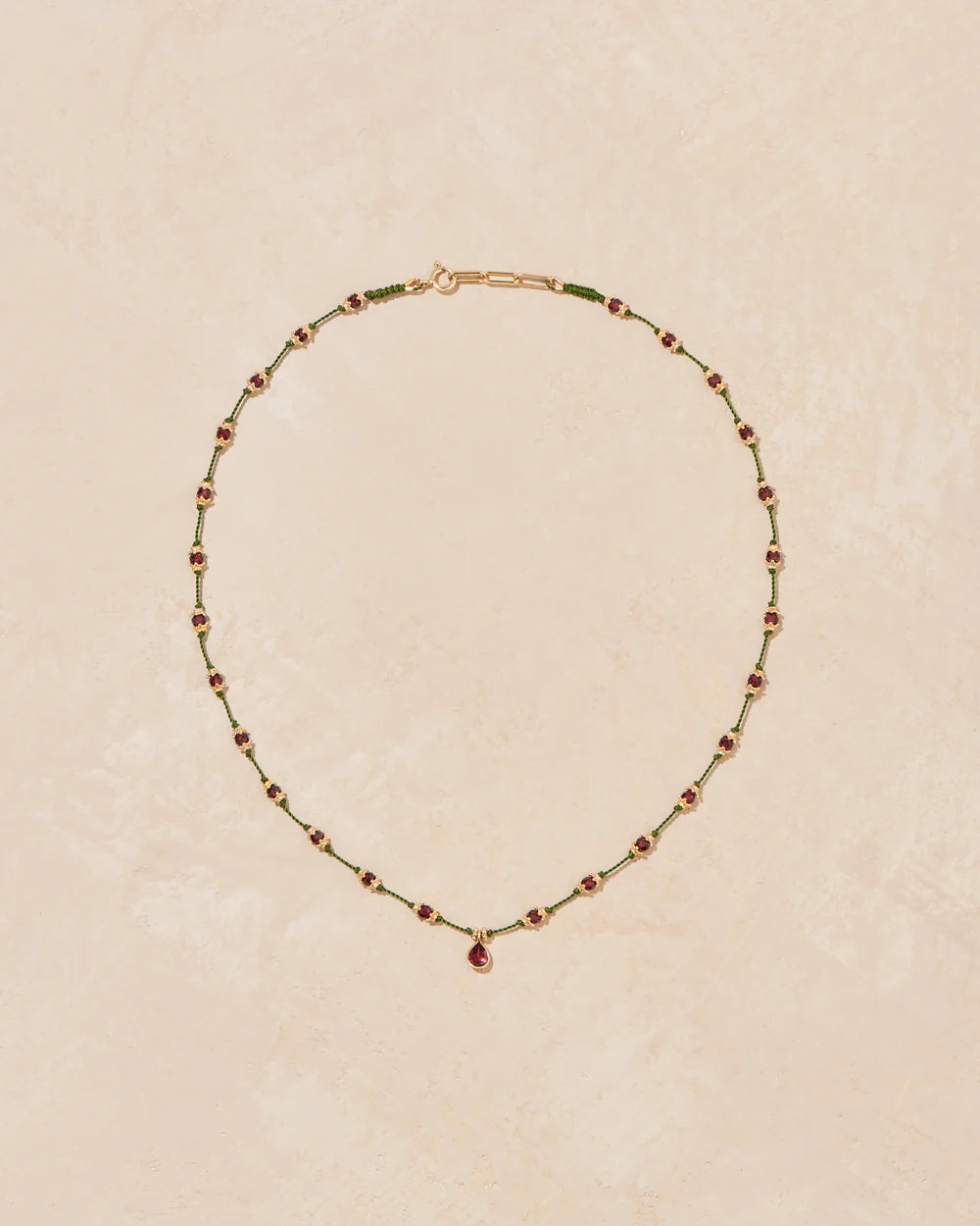 TITYARAVY | Peony talisman necklace