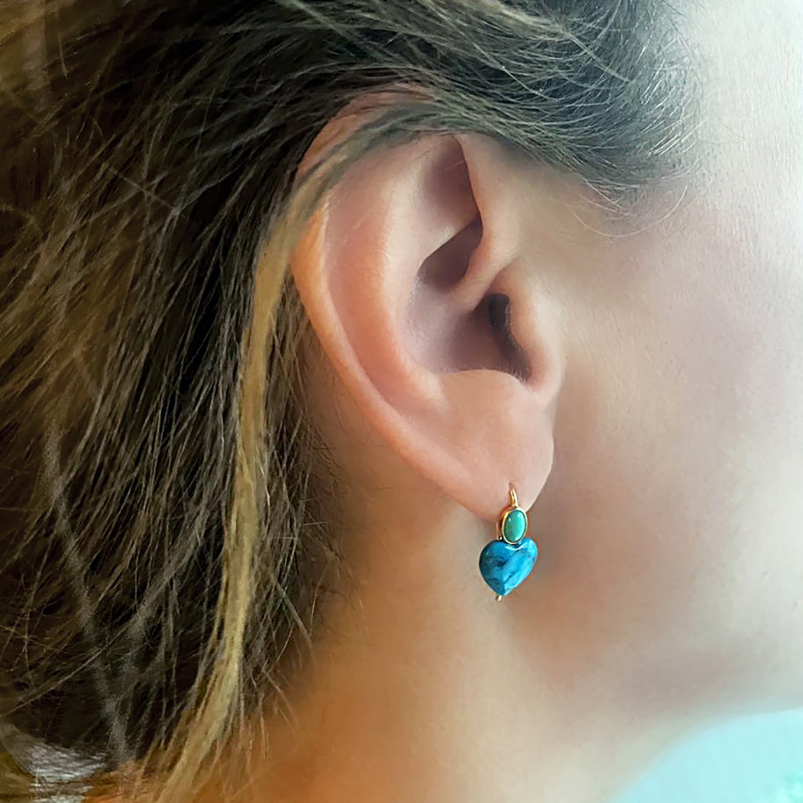 CHRISTINA SOUBLI | Blue love earrings