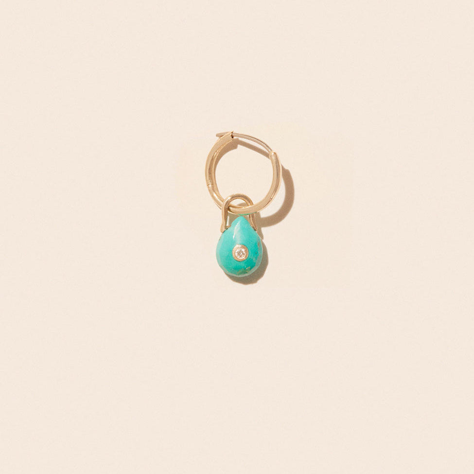 PASCALE MONVOISIN | Orso earring | turquoise