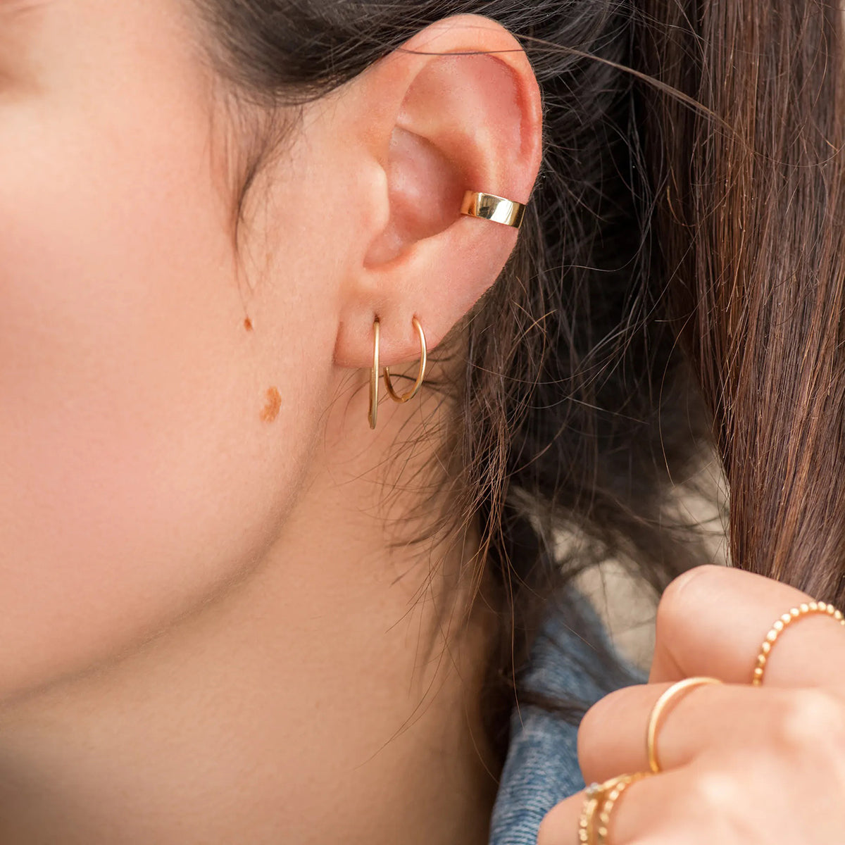 WE BY WHITEBIRD | Mia ear cuff